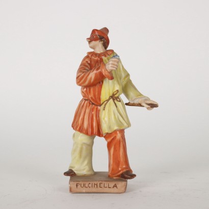 Gruppe von 8 Capodimonte Figuren Porzellan - Italien XX Jhd
