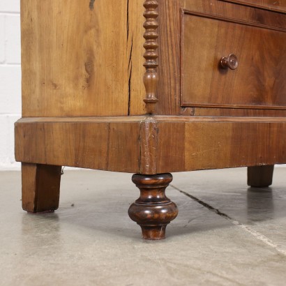 Louis Philippe Drawer Cherry Walnut - Italy XIX Century