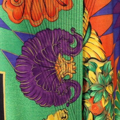 Costume Vintage Gianni Versace Laine - Italie Années 1980