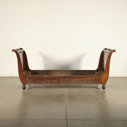 antiquariato, letto, antiquariato letti, letto antico, letto antico italiano, letto di antiquariato, letto neoclassico, letto del 800 - antiquariato, testata, antiquariato testate, testate antiche, testata antica italiana, testata di antiquariato, testata neoclassico, testata del 800,Letto a Barca