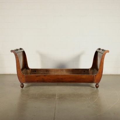antiquariato, letto, antiquariato letti, letto antico, letto antico italiano, letto di antiquariato, letto neoclassico, letto del 800 - antiquariato, testata, antiquariato testate, testate antiche, testata antica italiana, testata di antiquariato, testata neoclassico, testata del 800,Letto a Barca