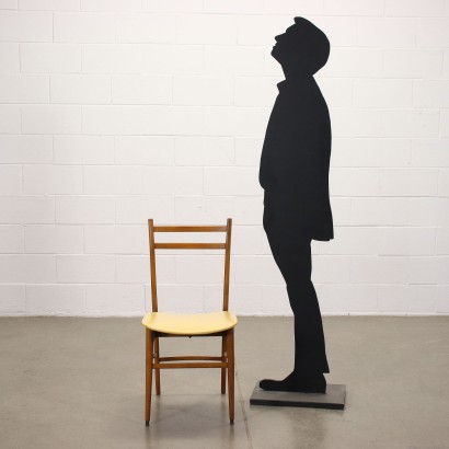antigüedades modernas, antigüedades de diseño moderno, silla, silla de antigüedades modernas, silla de antigüedades modernas, silla italiana, silla vintage, silla de los años 60, silla de diseño de los años 60, grupo de 4 sillas, sillas de los años 50-60