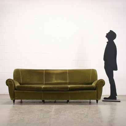 modernariato, modernariato di design, divano, divano modernariato, divano di modernariato, divano italiano, divano vintage, divano anni '60, divano design anni 60,Divano Anni 50