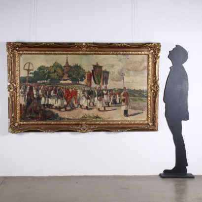 Oil on Canvas by Erno Tibor XX Century