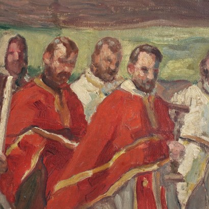 Oil on Canvas by Erno Tibor XX Century