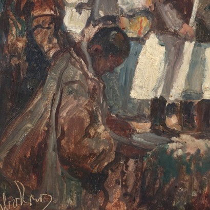 Oil on Canvas by Erno Tibor XX Century