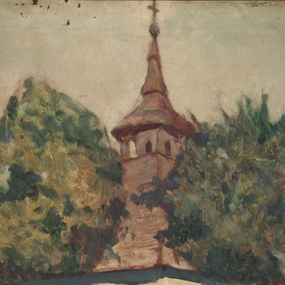 Oil on Canvas by Erno Tibor XX Century