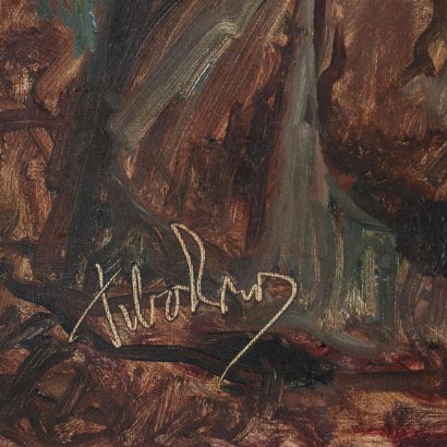 Oil on Canvas by Erno Tibor XX Century
