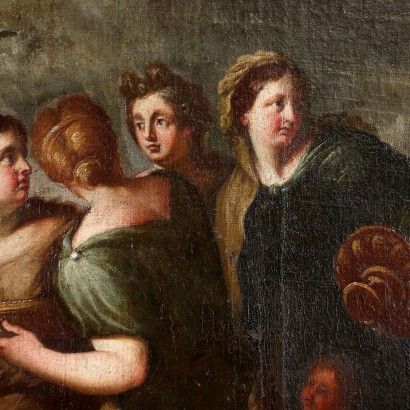 arte, arte italiana, pittura antica italiana,Mosè fa Scaturire l'Acqua