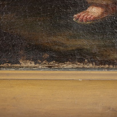 arte, arte italiana, pittura antica italiana,Mosè fa Scaturire l'Acqua