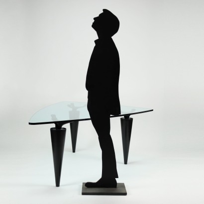 modernariato, modernariato di design, tavolo, tavolo modernariato, tavolo di modernariato, tavolo italiano, tavolo vintage, tavolo anni '60, tavolo design anni 60,Tavolo 'Oscar' di Isao,Isao Hosoe,Isao Hosoe