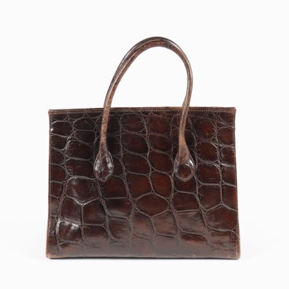 Les Copains Handtasche Leder Italien 1990er
