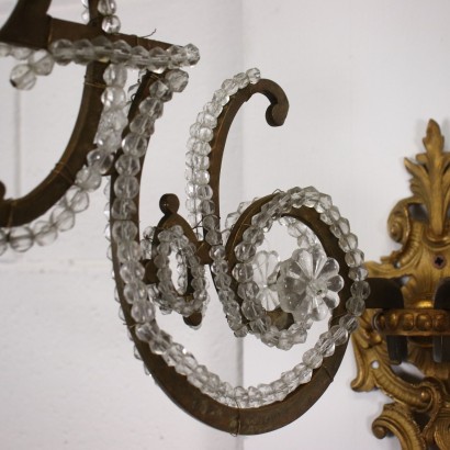 Coppia di Applique in Stile Barocchetto