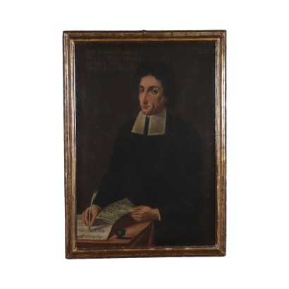Portrait de Musicien Huile sur Toile Italie XVI Siècle