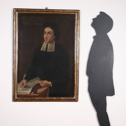 Portrait de Musicien Huile sur Toile Italie XVI Siècle