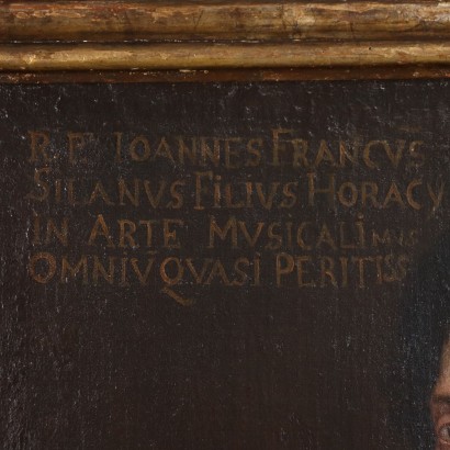 Portrait de Musicien Huile sur Toile Italie XVI Siècle