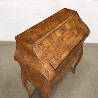 antiquariato, ribalta, antiquariato ribalte, ribalta antica, ribalta antica italiana, ribalta di antiquariato, ribalta neoclassica, ribalta del 800,Ribaltina in Stile Intarsiata
