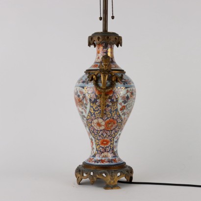 Imari Napoleon III Vase Mounted on a Lamp Porcelain - Japan XIX Cent