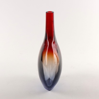 A. Barbini Glass Vase Italy XX Century