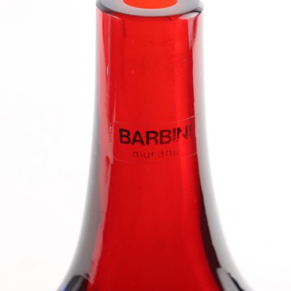 A. Barbini Glass Vase Italy XX Century