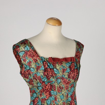 Robe Vintage Satin Taille 44 - Italie Années 1950-1960