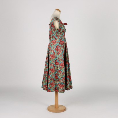 Robe Vintage Satin Taille 44 - Italie Années 1950-1960