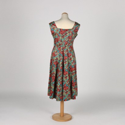Robe Vintage Satin Taille 44 - Italie Années 1950-1960