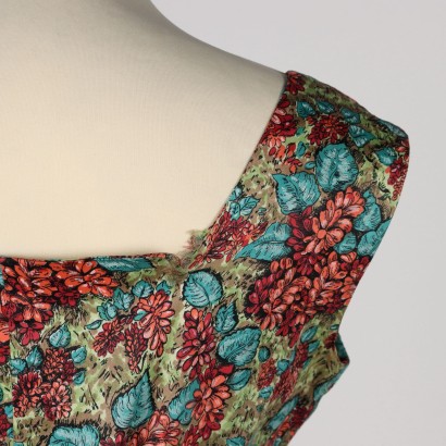 Robe Vintage Satin Taille 44 - Italie Années 1950-1960