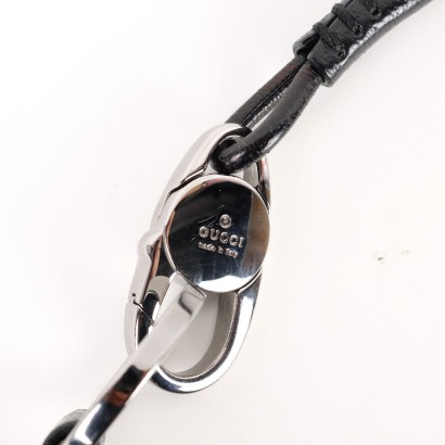 Gucci Tasche Leder Leinwand Italien