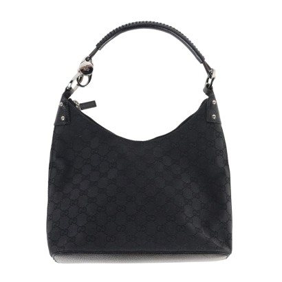 Gucci Tasche Leder Leinwand Italien