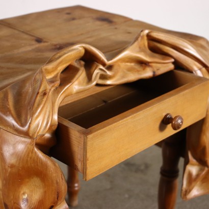 Livio De Marchi, Coffee table with tablecloth, Livio De Marchi, Livio De Marchi, Livio De Marchi