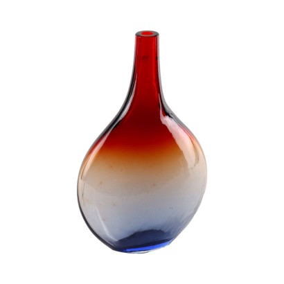A. Barbini Glass Vase Italy XX Century