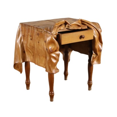 Livio De Marchi, Coffee table with tablecloth, Livio De Marchi, Livio De Marchi, Livio De Marchi