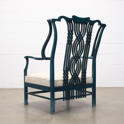 modernariato, modernariato di design, poltrona, poltrona modernariato, poltrona di modernariato, poltrona italiana, poltrona vintage, poltrona anni '60, poltrona design anni 60,Poltrona Giorgetti Anni 80