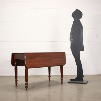 antiquariato, tavolo, antiquariato tavolo, tavolo antico, tavolo antico italiano, tavolo di antiquariato, tavolo neoclassica, tavolo del 800,Tavolo ad Alette Inglese