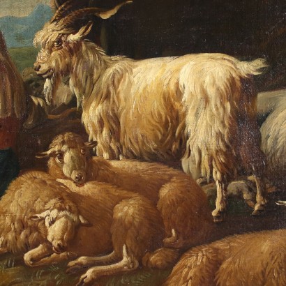 Paesaggio con pastori ed armenti