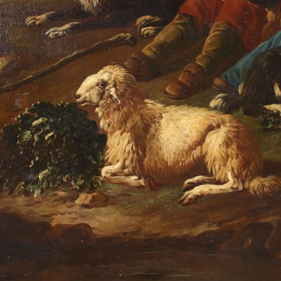 Paesaggio con pastori ed armenti