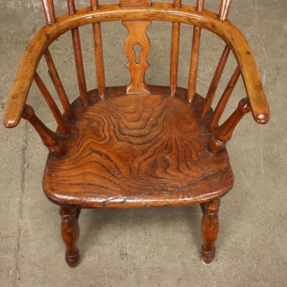 Windsor Children\'s Chair Elm - England XIX Century