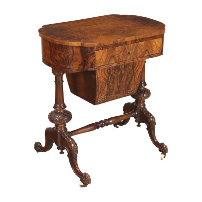 antiquariato, tavolino, antiquariato tavolini, tavolino antico, tavolino antico italiano, tavolino di antiquariato, tavolino neoclassico, tavolino del 800,Tavolino da Lavoro Luigi Filippo