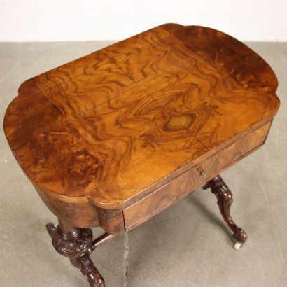 antiquariato, tavolino, antiquariato tavolini, tavolino antico, tavolino antico italiano, tavolino di antiquariato, tavolino neoclassico, tavolino del 800,Tavolino da Lavoro Luigi Filippo