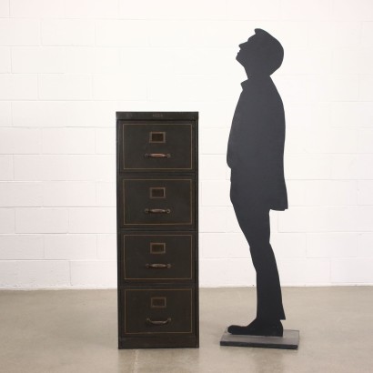 Schedule Cabinet Metal Italy 1950s