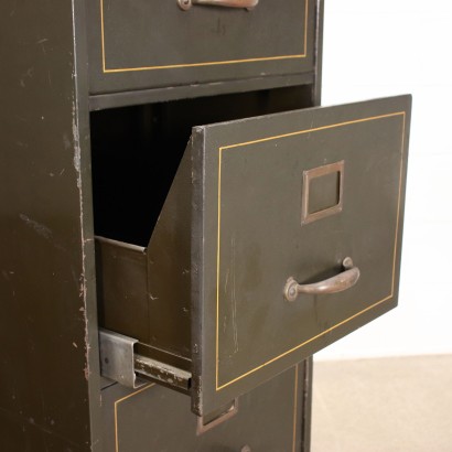 Schedule Cabinet Metal Italy 1950s