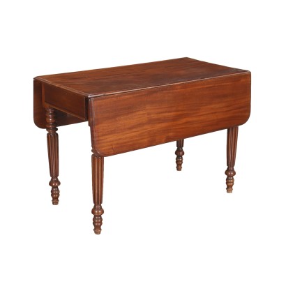 antiquariato, tavolo, antiquariato tavolo, tavolo antico, tavolo antico italiano, tavolo di antiquariato, tavolo neoclassica, tavolo del 800,Tavolo ad Alette Inglese