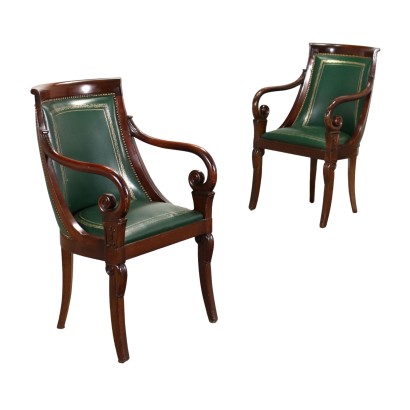 Par de Sillones Estilo Regencia