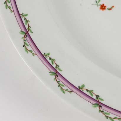 Groupe d\'Assiette Porcelaine - Autriche XIX-XX Siècle