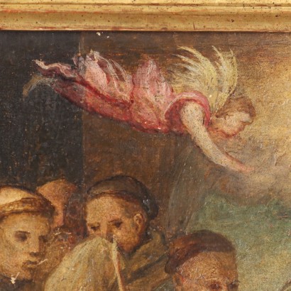 arte, arte italiano, pintura italiana antigua, La muerte de Santa Clara, La muerte de Santa Clara