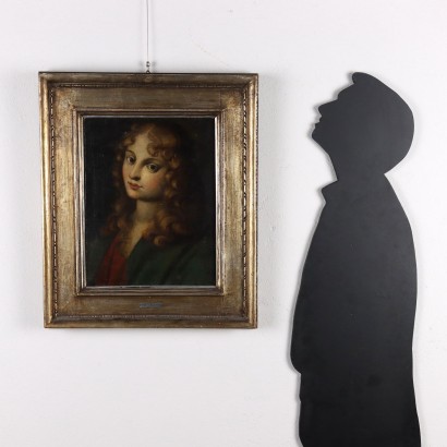 arte, arte italiana, pittura antica italiana,Testa leonardesca