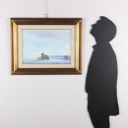 arte, arte italiana, pittura novecento italiana,Giovanni Omiccioli,Spiaggia,Giovanni Omiccioli,Giovanni Omiccioli,Giovanni Omiccioli,Giovanni Omiccioli
