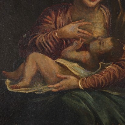 art, Italian art, ancient Italian painting, Madonna del latte