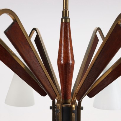 modernariato, modernariato di design, lampadario, lampadario modernariato, lampadario di modernariato, lampadario italiano, lampadario vintage, lampadario anni '60, lampadario design anni 60,Lampada Anni 50-60